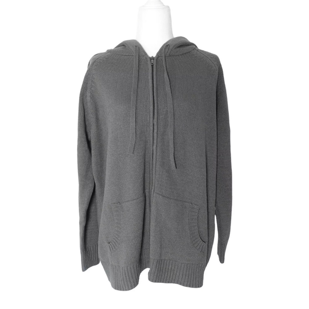 Torrid Smoked Pearl Ls Hooded Zip FR size 12